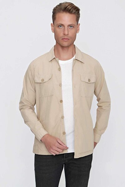 Efor C 618 Slim Fit Bej Spor Ceket