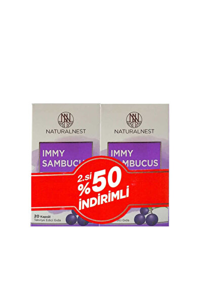 Naturalnest Immy Sambucus 2x20 Kapsül