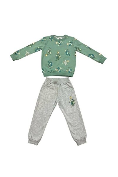 Zekids Σετ αθλητικής φόρμας Boy's Dinosaur printed