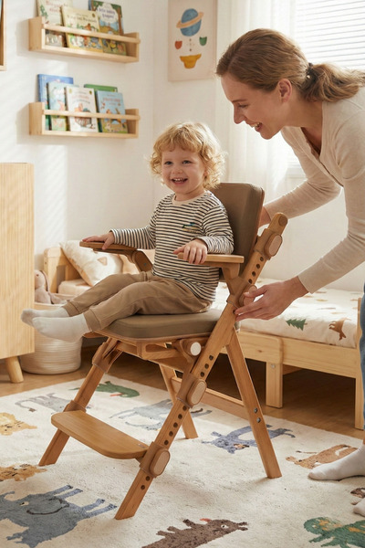 Karr Kids Cadiz Ahşap Çocuk Sandalyesi