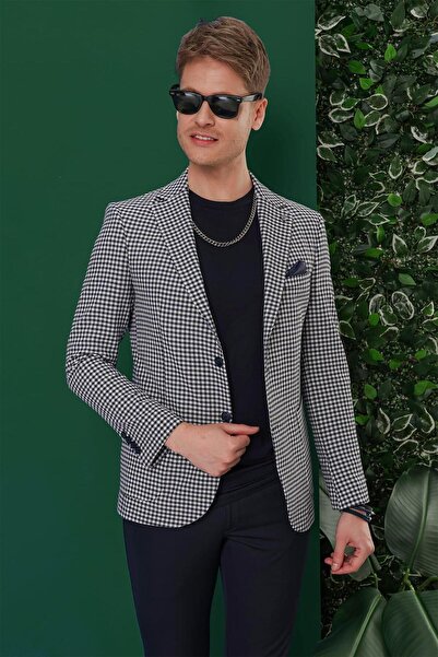 Efor C 638 Slim Fit Lacivert Spor Ceket