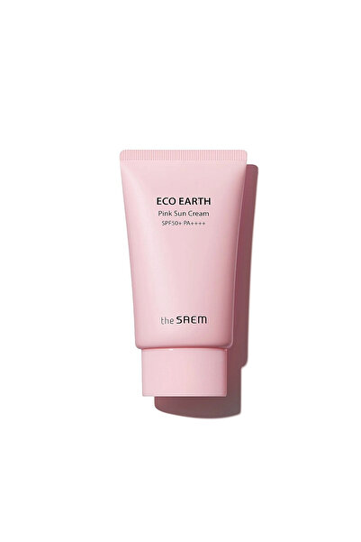 THE SAEM Eco Earth Pink SPF50 Sun Cream 50 g Güneş Koruyucu Krem