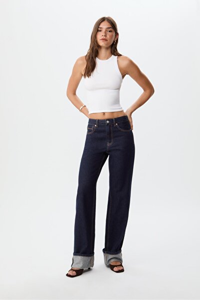 Stradivarius D92 straight geniş paça