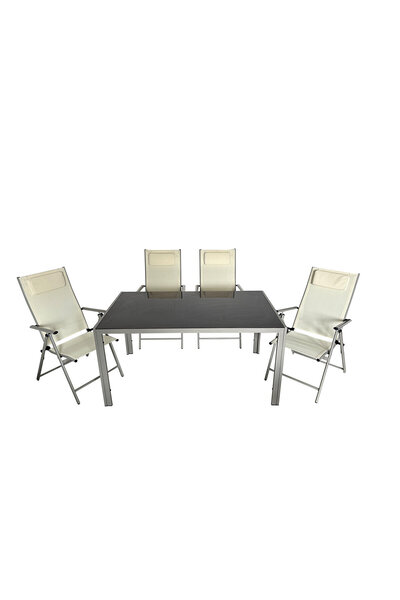 KOÇTAŞ Miami 4 Kişilik Metal Yemek Seti