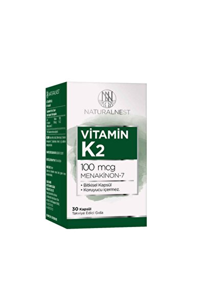 Naturalnest فيتامين ك 2 30 كبسولة