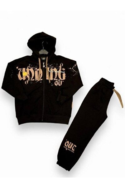 Zekids Σετ αθλητικής φόρμας για αγόρι με μοτίβο Tie-Dye με ελαστική μέση