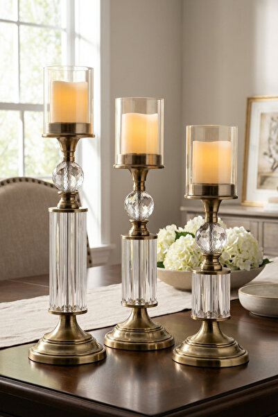 AbajurAksesuar Elçin Eskitme Mumluk