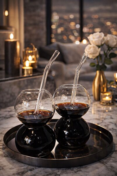 Maloria Bubble Sıcak Soğuk Pipetli Kahve Bardağı | Tekli - 350ml