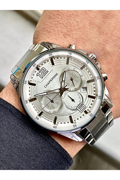 Chaperone CH171M Metal kordonlu Erkek Kol Saati