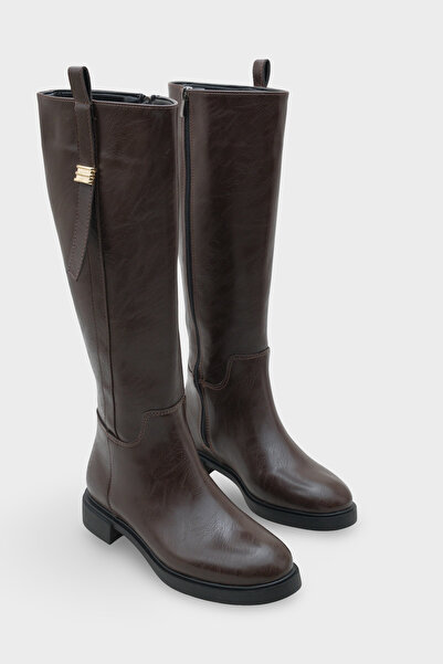 Capone Outfitters Roberta Metal Tokalı Kadın Çizme
