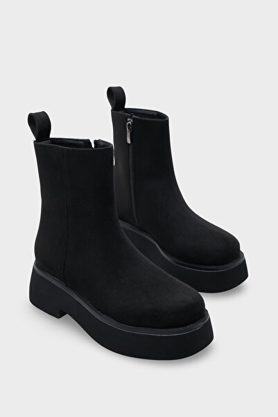 Capone Outfitters Dámské boty Darla s kulatou špičkou na boční zip Trak Sole