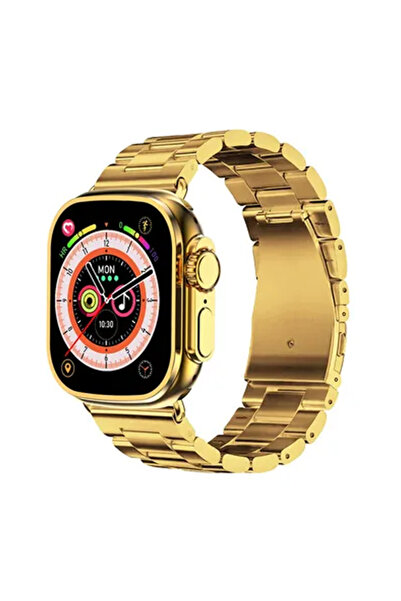 yollayenilensin D8 Ultra Max Golden Edition Akıllı Saat 49mm 2.2" Full Screen...