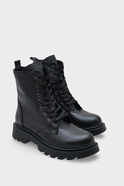 Capone Outfitters Ghete de damă din piele naturală cu șireturi Calli