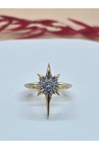 Veyla Style Gold Star Ring