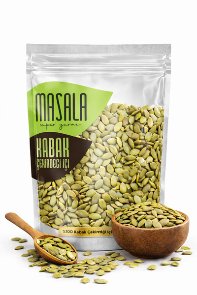 Super Gurme Masala Çiğ Kabak Çekirdeği Içi 300 Gr. Raw Pumpkin Seed