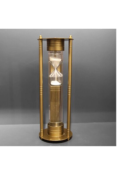 zepce design Eskitme Gold Kum Saati obje dekor biblo ofis