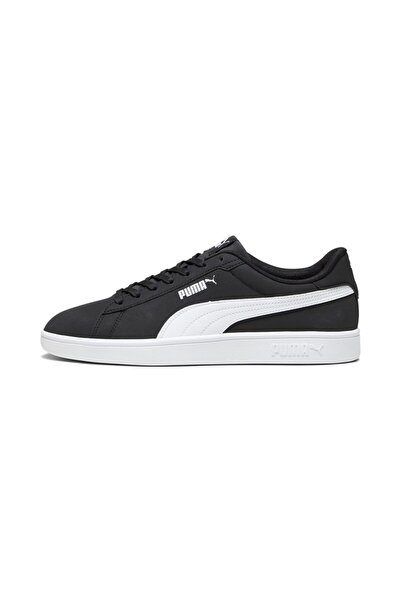 Puma Erkek Sneaker Yürüyüş Ayakkabısı Smash 3.0 Buck Black-PUMA Whit 39233601