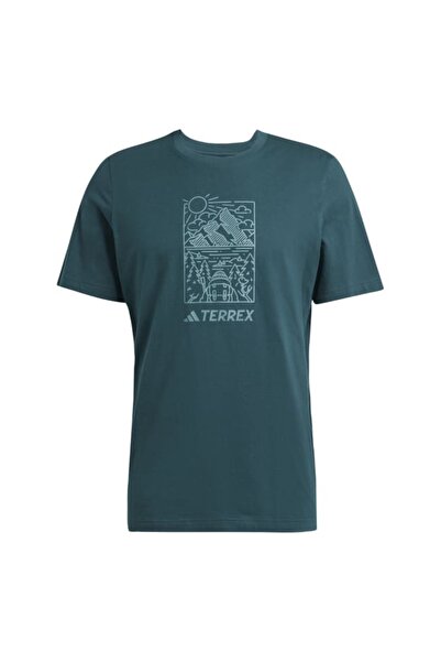 adidas Tricou pentru bărbați pentru exterior Terrex WILD TEE JW8647