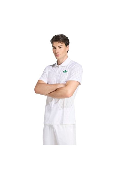 adidas Ανδρικό λευκό μπλουζάκι πόλο Pro Climacool Freelift (JL9675)