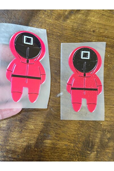 Gönülden Tasarım 2 bucăți de imprimare cu transfer de astronaut cu design car...