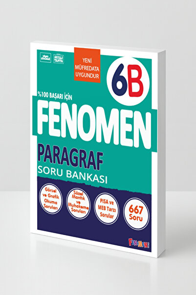 Fenomen Yayıncılık 6.SINIF PARAGRAF B SORU BANKASI (GÜNCEL)