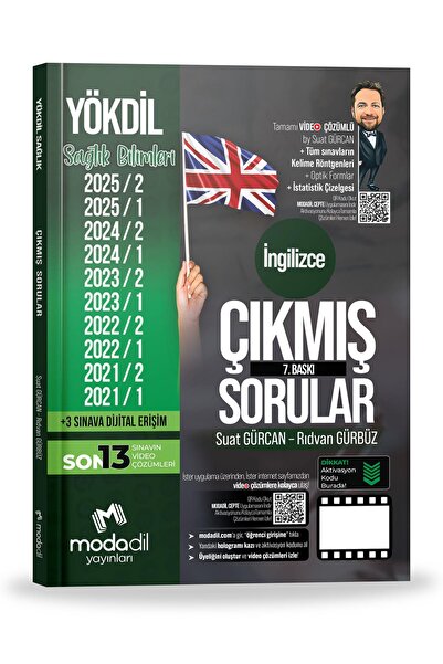 Modadil Yayınları Modadil YÖKDİL Sağlık Bilimleri İngilizce Çıkmış Sorular - ...