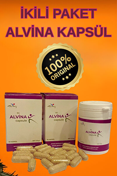 E&G ALVİNA DETOX Alvina Kapsül Ikili Paket