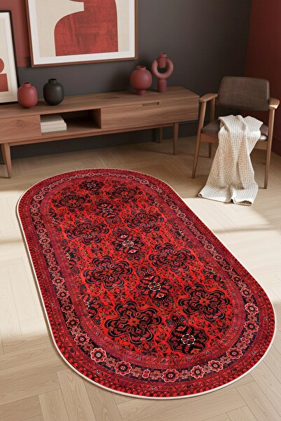 West Home Makinede yıkanabilir dijital kaymaz taban leke tutmaz mutfak halısı...