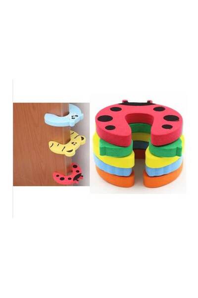 CMT Çocuk Bebek Güvenlik Parmak Koruyucu Kapı Stoperi 4 lü Set