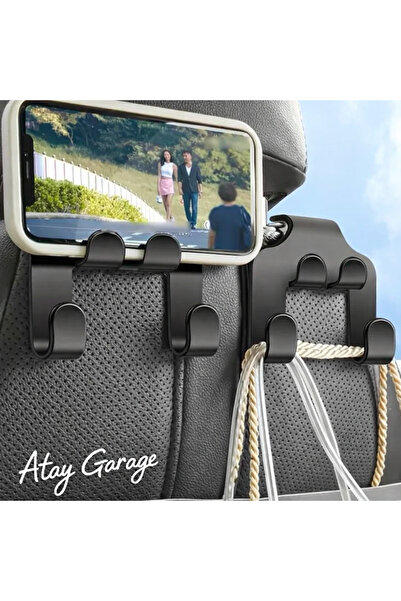 Atay Garage Cok fonksiyonlu araba ici koltuk arkası askı aparatı