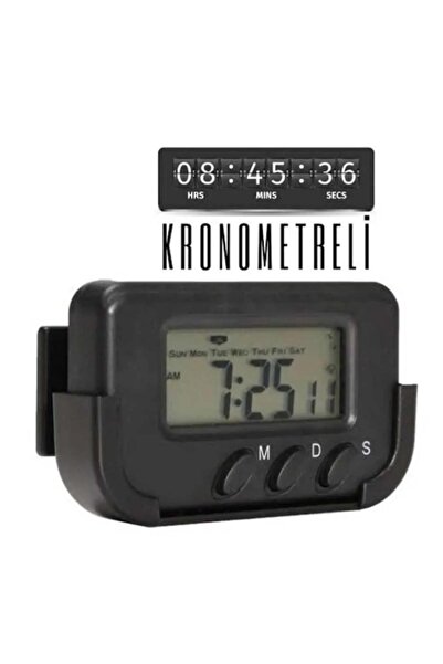 optana Motivasyon Kronometre  Öğrenci Saati Ders Çalışma Saati Dijital Sınav Kronometresi Araç Saati