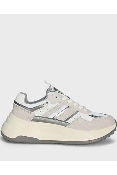 Lufian 122230033 Pantofi unisex din piele Martına ALBI