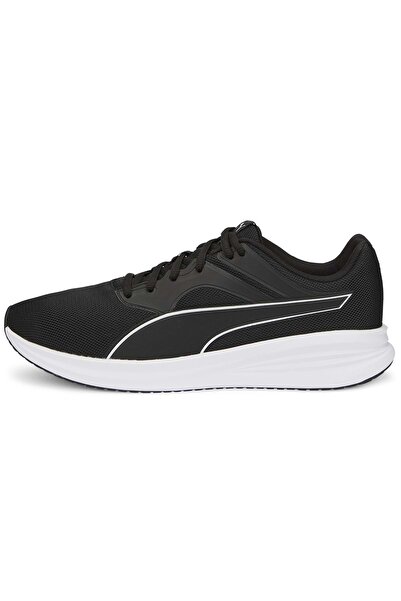 Puma Transport 377028 Unisex Spor Ayakkabı SİYAH-BEYAZ