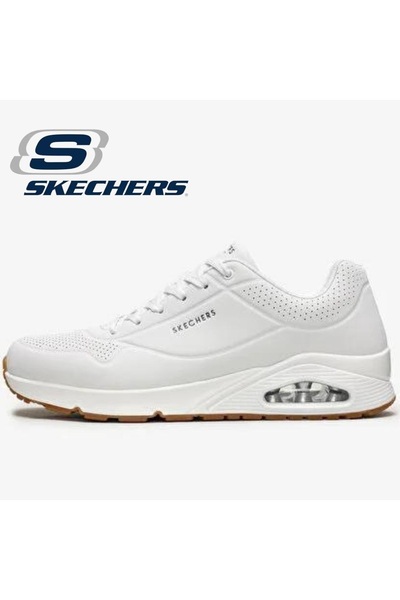 SKECHERS Pánské sportovní boty Uno Stand On Air 52458 BÍLÉ