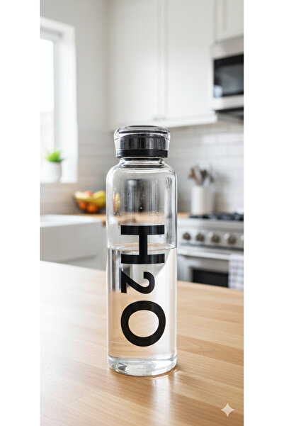 Rossel Premium Borosilikat Cam Matara 500 Ml Siyah H2o81460