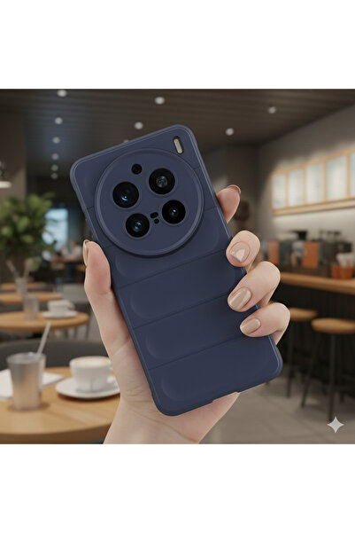 halkhouse Vivo X200 Pro Darbe Emici İçi Kadife Oyuklu Kırılmaz Kılıf Etnik