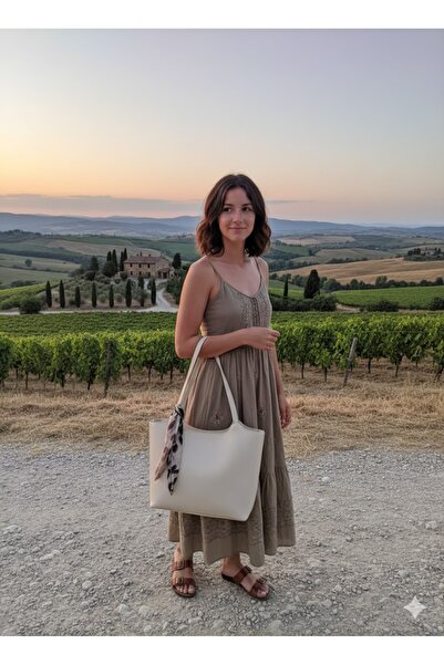 YMZBAG Γυναικεία τσάντα χειρός και ώμου με καμπύλη φόρμα με φερμουάρ και κασκ...