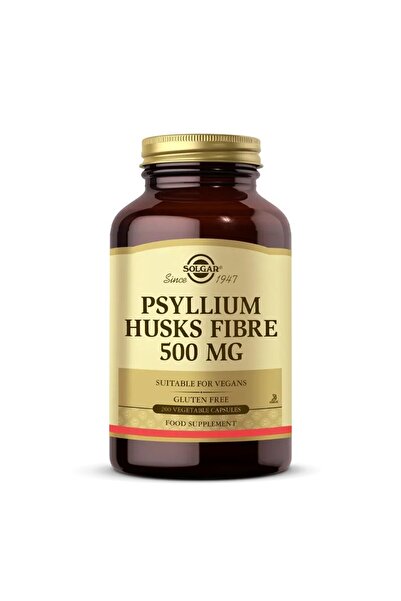 Solgar Psyllium Husk Fibre 500mg 200 Vegi Kapsül