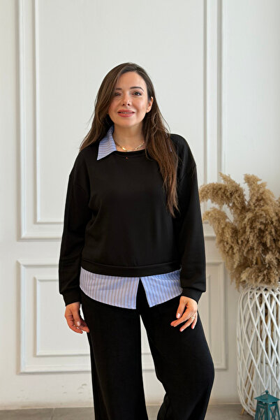 Yağmur Butik Detaljna majica sa znojem