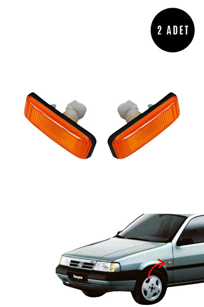 MEFAUTO Fiat Tempra Uyumlu Çamurluk Sinyali Duylu Sağ Sol Takım (2 Adet)