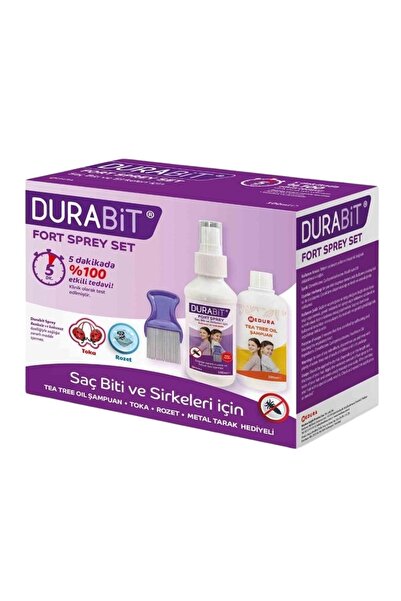 Nbt İlaç Durabit Fort Bit Spreyi Set (Sprey+Şampuan)