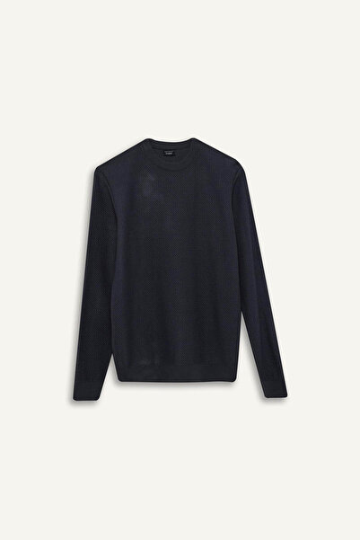 DeFacto Standard Fit Rundhals-Strickpullover Anthrazit Herrenpullover C9618AX...