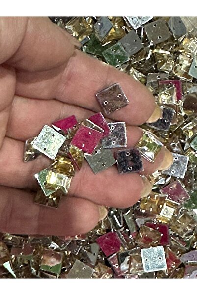 Gönülden Tasarım 50 gr perforiranih perli za vez, šarene šljokice, ručni rad,...