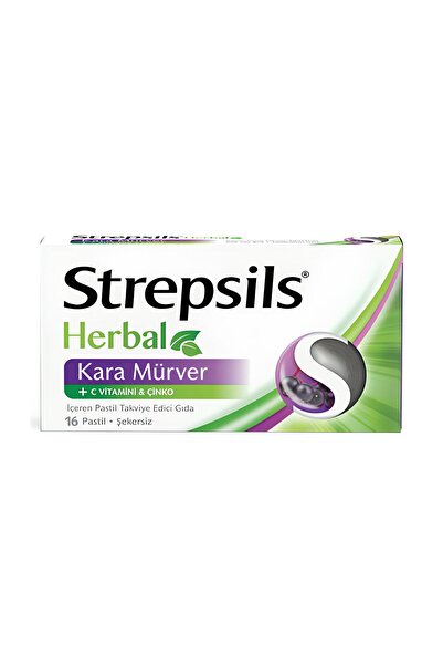 Genel Markalar Herbal Kara Mürver, C Vitamini Ve Çinko Içeren Şerkersiz Takvi...