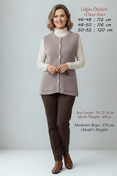 Laden Tricotaj pentru femei Angora Tricotat din oțel Gros și moale Mărime mar...