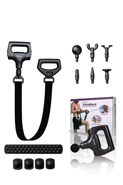 Relax Vibraband Ayarlanabilir Titreşim Kemeri Vurmalı Masaj Tabancası Sporcu ...