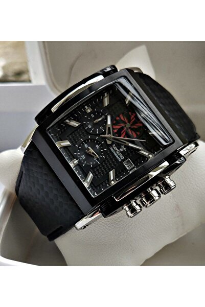 Raymond ساعة يد رجالية RYM-8309-SS-BK