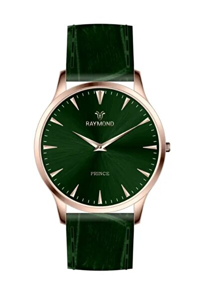 Raymond ساعة يد رجالية RYM-631494-ROSE-GREEN