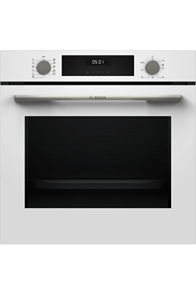 Bosch HUA717BV0T Serie 4 Beyaz Ankastre Fırın
