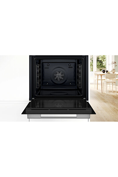 Bosch HUA717BV0T Serie 4 Beyaz Ankastre Fırın